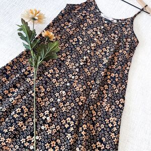 & Other Stories floral mini dress.